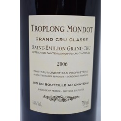 Troplong-Mondot 2006 - Saint-Emilion contre-étiquette