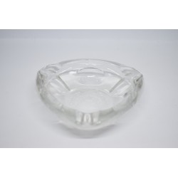 Ashtray in translucent glass from the famous Champagne house Ruinart