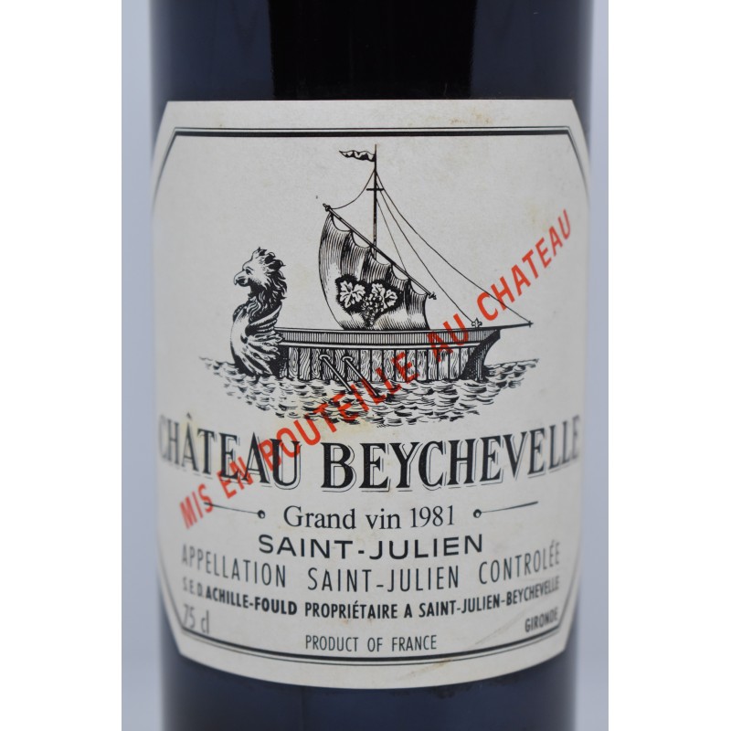 送料無料 非冷凍品同梱不可 [林0515X] CHATEAU BEYCHEVELLE 1967