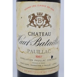 Offer an inexpensive Pauillac from 1987