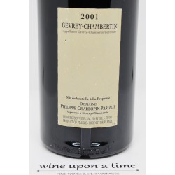Offrir Bourgogne de 2001 en Suisse