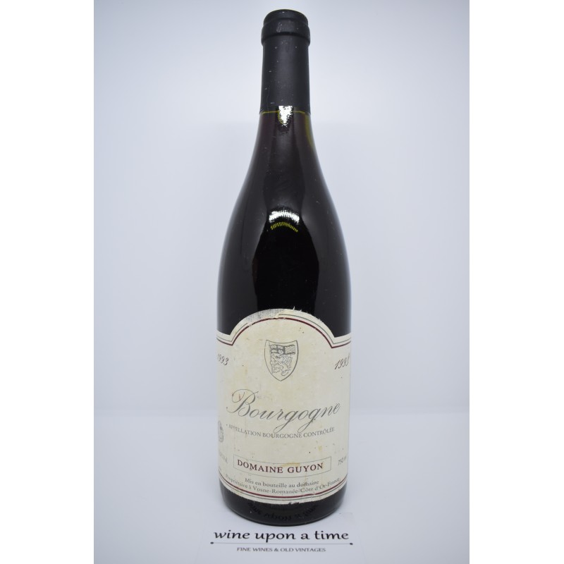 Bourgogne pinot noir 1993 - J.P Guyon