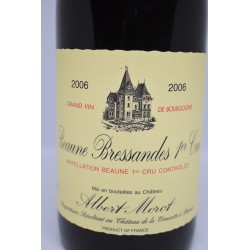 Achat Bourgogne 2006 - Beaune Bressandes 1er cru Albert Morot