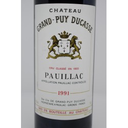 Acheter Pauillac de 1991 - Grand-Puy Ducasse