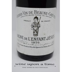 Buy Beaune 1er cru Grèves "Vigne de l'Enfant Jesus" 1976 - Bouchard Père & Fils