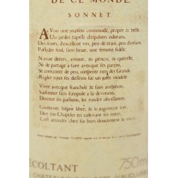 Etiquette Châteauneuf du Pape Vignoble Abeille 1986 - Mont-Redon