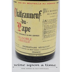 Achat vin de 1986 en Suisse - Châteauneuf du Pape