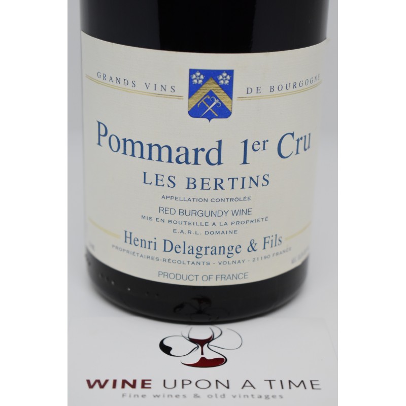 Pommard 1er cru Les Bertins 2002 - Henri Delagrange & Fils