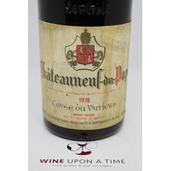 Order Châteauneuf 1978 - Price ?