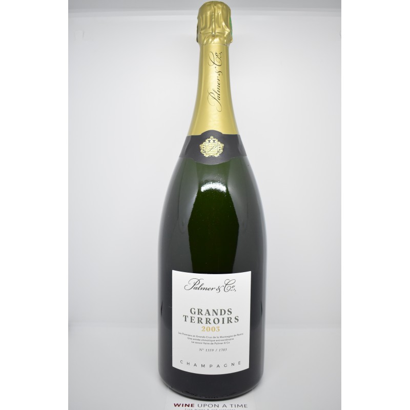 Champagne Palmer Grands Terroirs Magnum 2003 magnum coffret bois