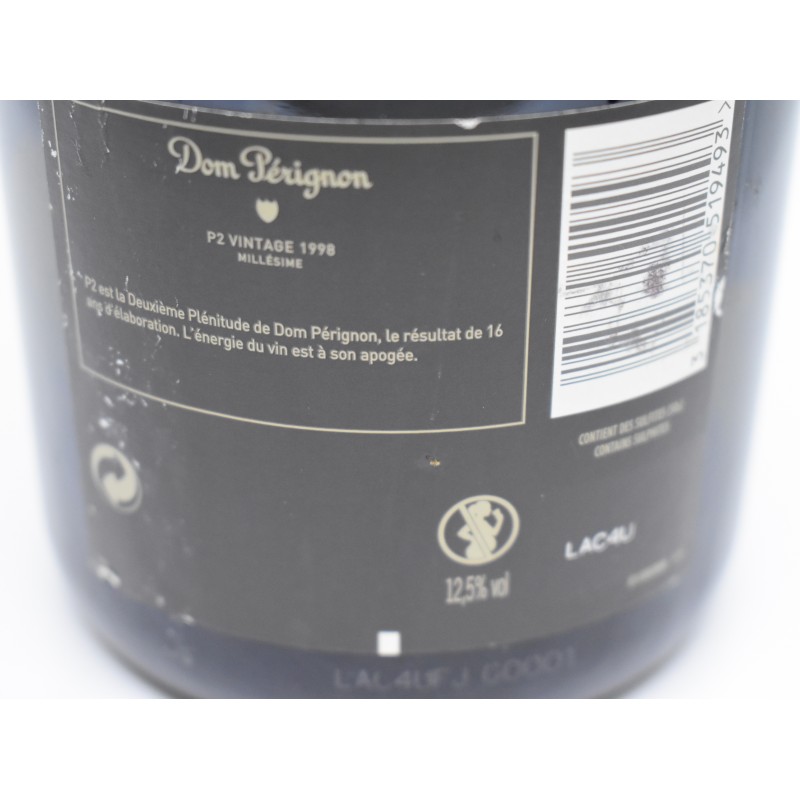 Champagne Dom Pérignon P2 1998