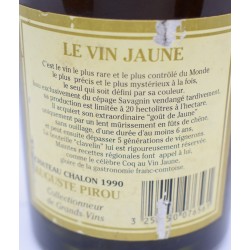 Notes de dégustation vin Jaune 1990
