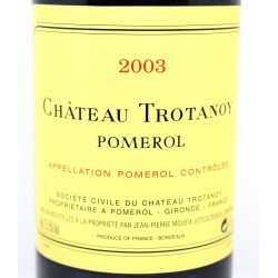 Buy Trotanoy 2003 - Pomerol best price