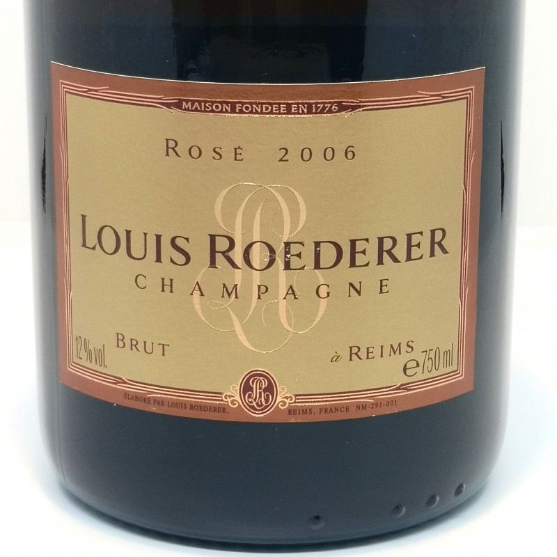 6 bouteilles Champagne Louis Roederer Brut 2006 coffret…