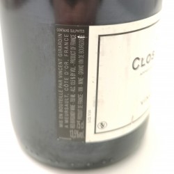 Offer a bottle of clos Vougeot 2010