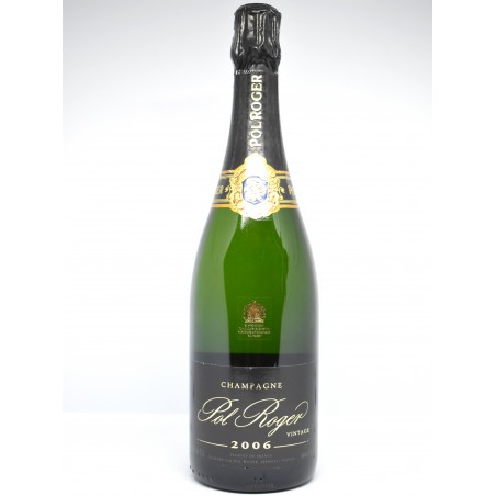 Champagne Pol Roger 2006 - Parfait état de conservation au meilleur prix