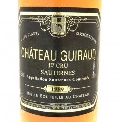 Achat Château Guiraud 1989