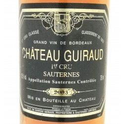 Acheter Château Guiraud 2003 - Sauternes