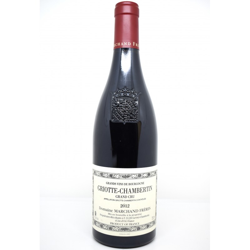 Griotte-Chambertin 2012 - Marchand Frères