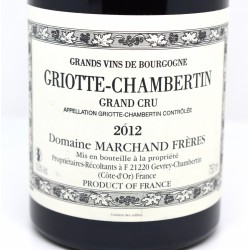 Acheter Griottes-Chambertin 2012 - Domaine Marchand Frères
