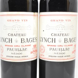 Meilleur vin de 1970 ? Lynch Bages