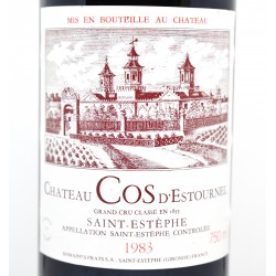 Acheter grand vin de 1983 - Cos d'Estournel  - Saint-Estèphe