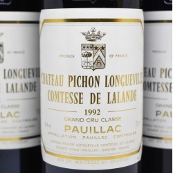 Acheter bouteille Pichon Comtesse 1992