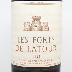 Buy a Wine from 1971 in Switzerland ? Les forts du Château Latour