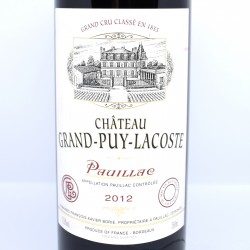 Buy a bottle of Grand Puy Lacoste 2012