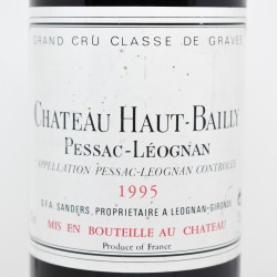 Acheter vin des graves de 1995 - Château Haut-Bailly