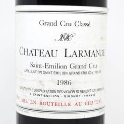 Acheter une bonne bouteille de Bordeaux de 1986 pas chère