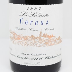 Cornas 1997 - La Sabarotte domaine Courbis