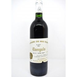 Banyuls "Rimage" 1980 Vieilles Vignes - Domaine du Mas Blanc