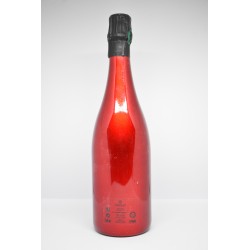 Champagne Ikea, bouteille rouge