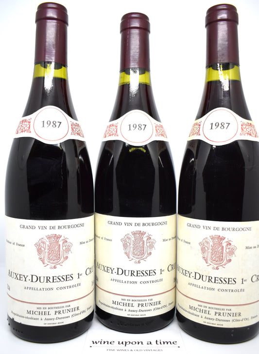 Auxey-Duresses 1er cru 1987 - Michel Prunier