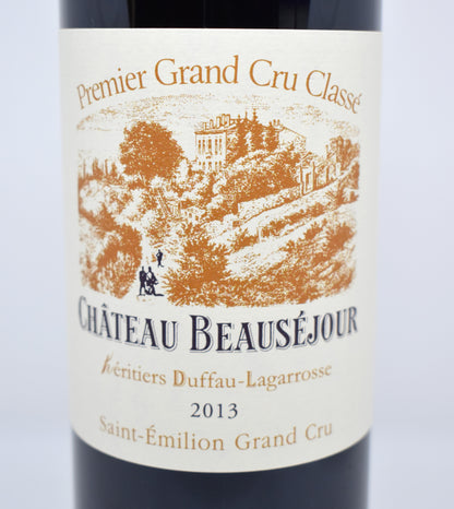 Château Beauséjour 2013 - Saint-Emilion