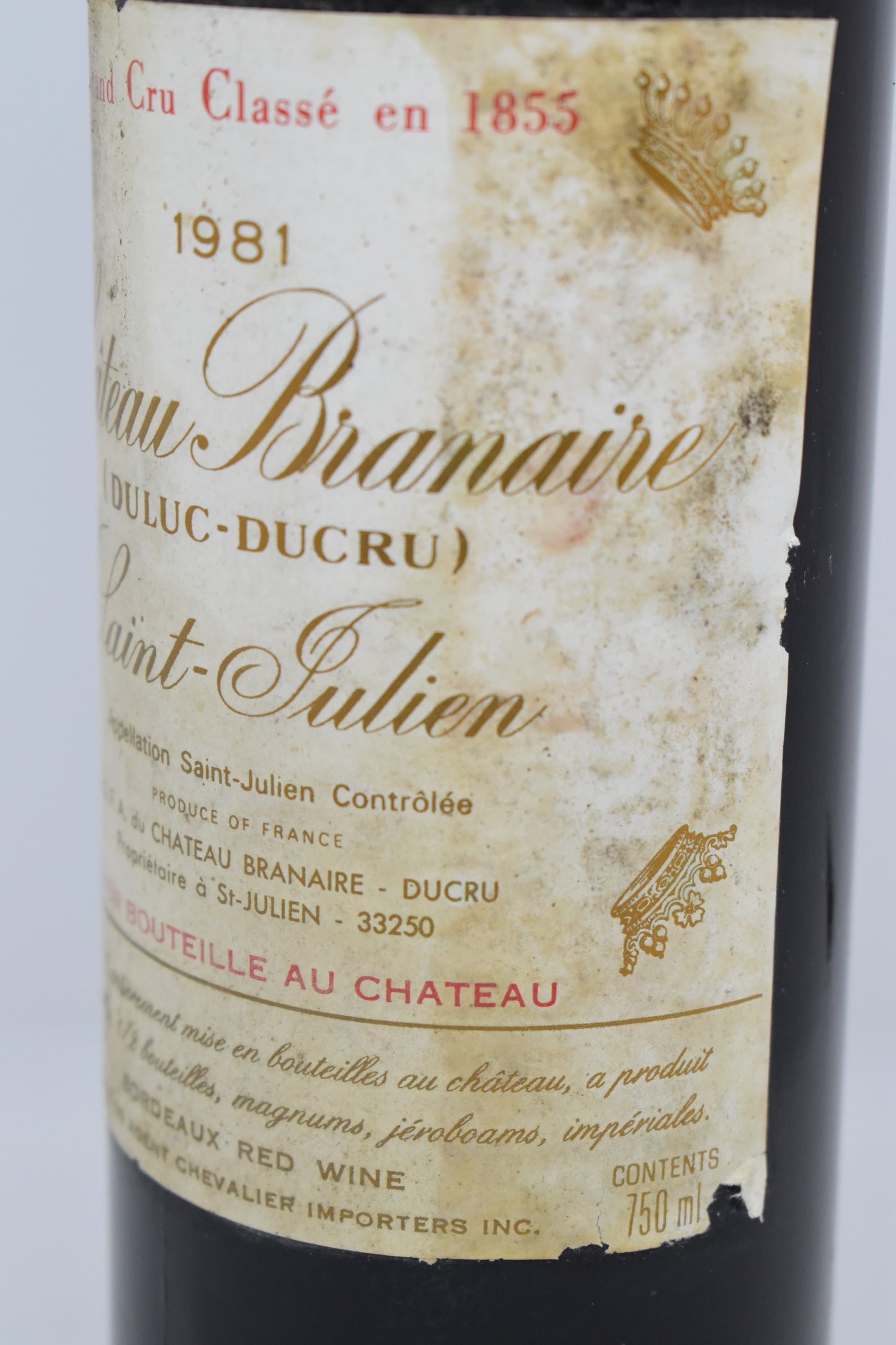 Branaire Duluc-Ducru 1981 - Saint-Julien