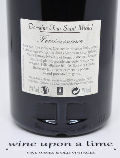 Châteauneuf-du-Pape 2010 - Femininity - Domaine Tour Saint Michel