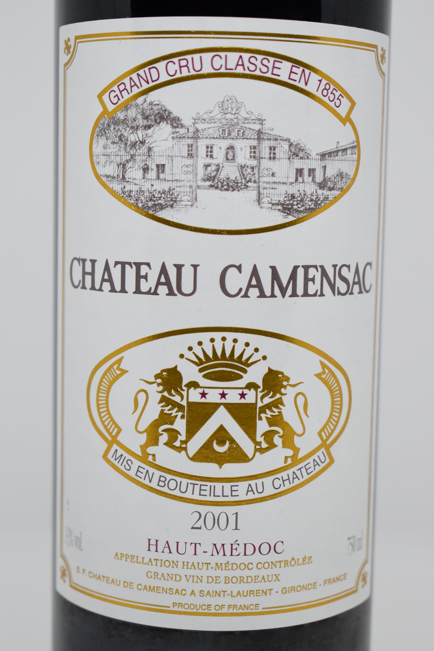 Château Camensac 2001 - Haut-Médoc