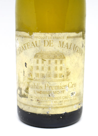 Vin rare Chablis "L'Homme Mort" 1995