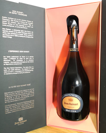 Dom Ruinart Rosé 1998 - Champagne Magnum Gift Box