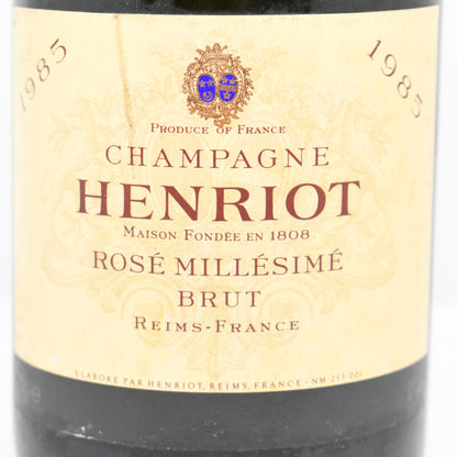 Achat Champagne rosé de 1985 - Henriot