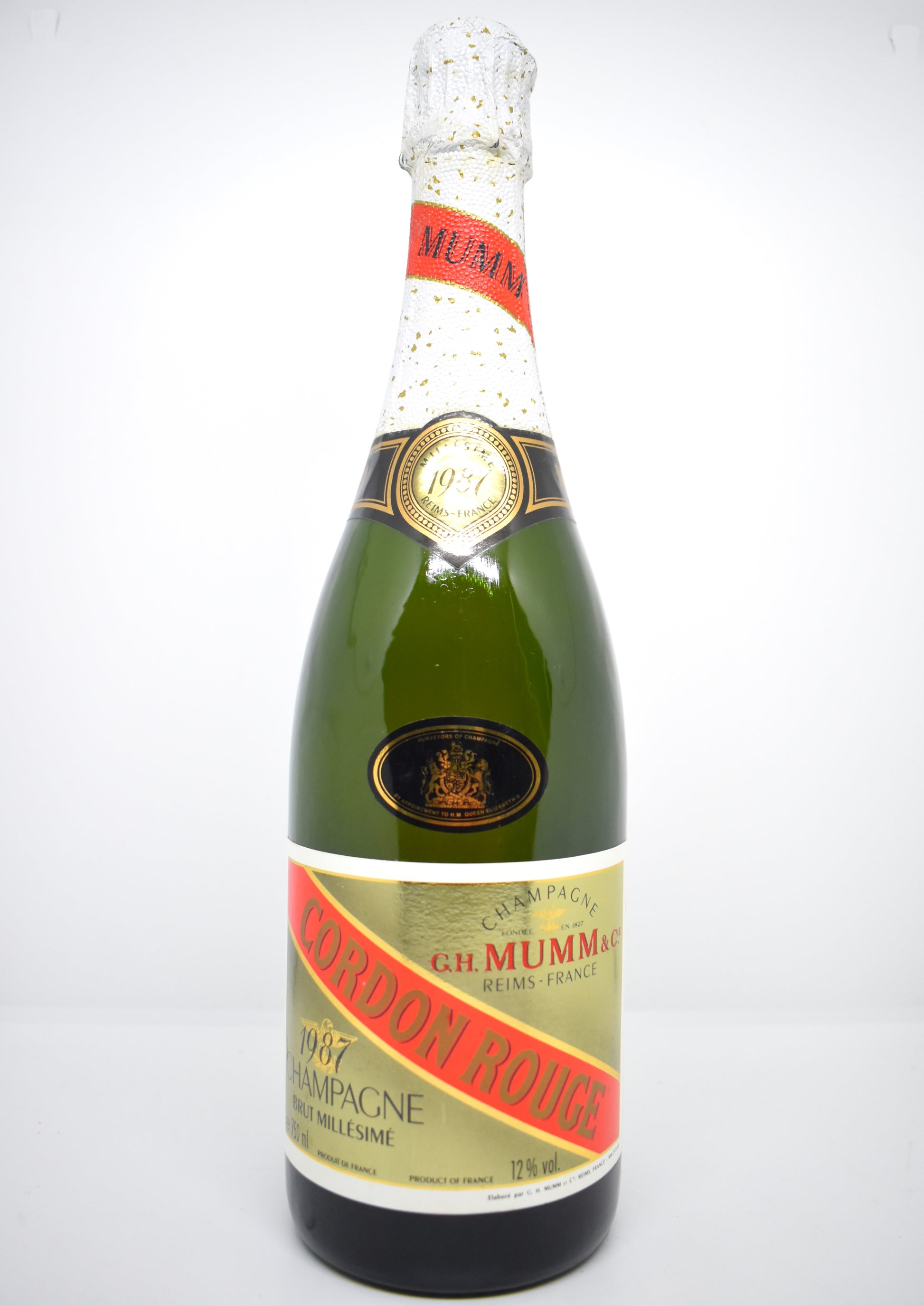 Champagne Mumm Cordon Rouge Brut Millésimé 1987