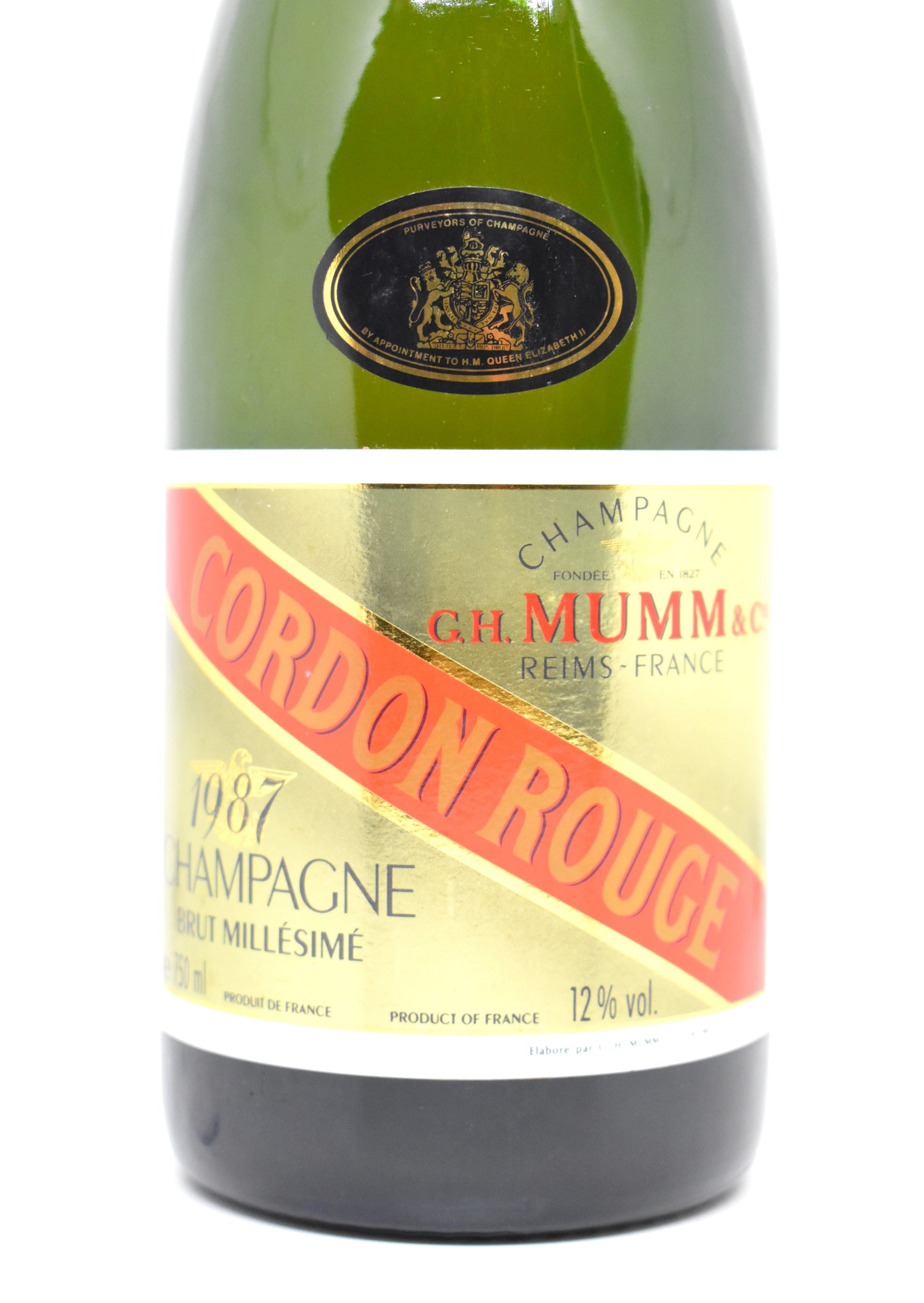 Meilleur prix Champagne Mumm 1987