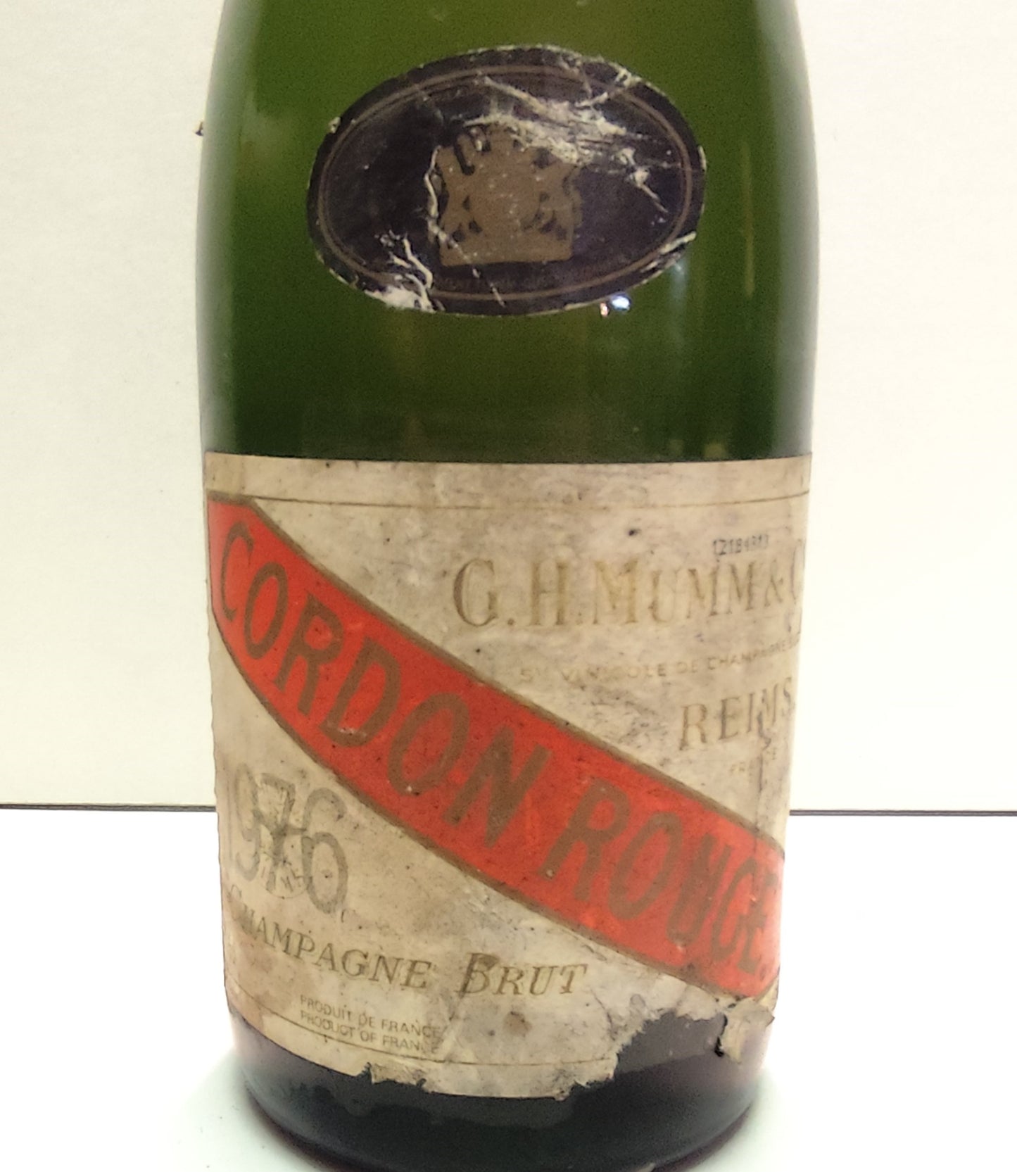 Mumm Brut Millesime 1976 - Champagne Cordon Rouge