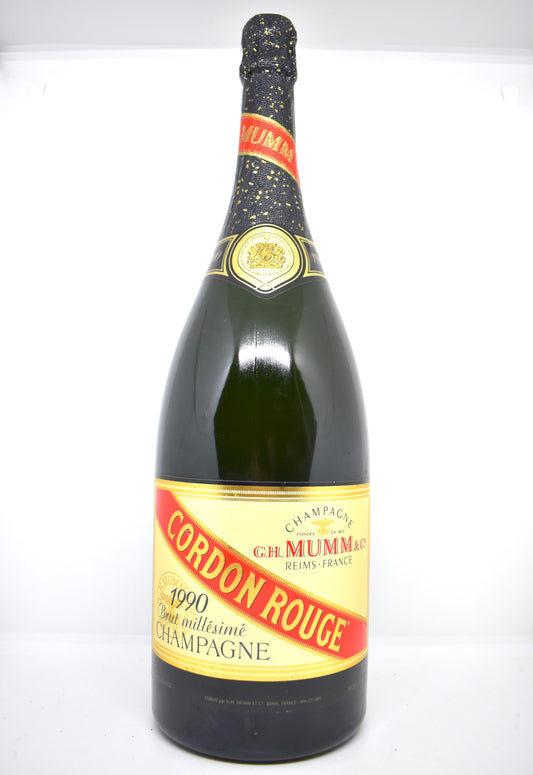 Champagne Mumm Cordon Rouge Brut Millésimé 1990 Magnum