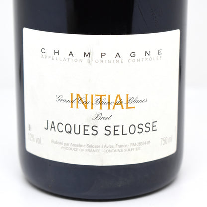 Jacques Selosse "Initial" - Champagne Blanc de Blancs (December 2016)