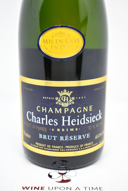 Charles Heidsieck - Champagne Brut Réserve - Cellared in 1995