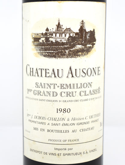 Château Ausone 1980 - Saint-Emilion