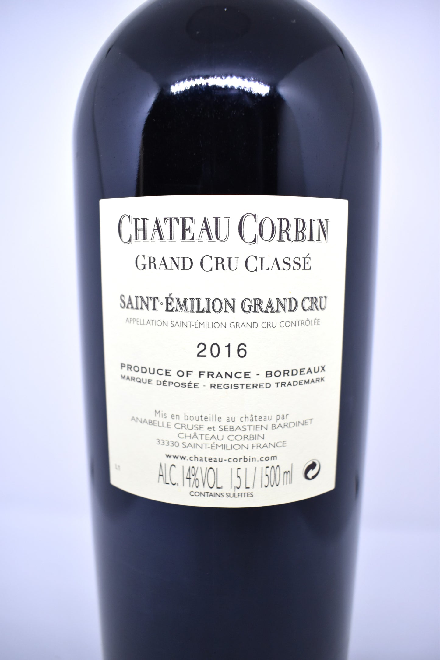 Château Corbin 2016 Magnum - Saint-Emilion